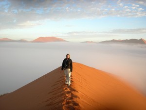 Sand Dunes in Namibia