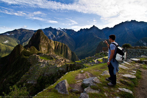 Photographing Machu Picchu Photographing Machu Picchu
