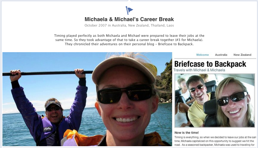 Michaela & Michael's Career Break