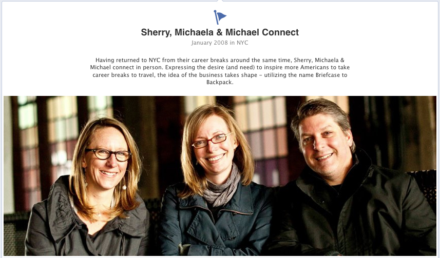 Sherry, Michaela & Michael Connect