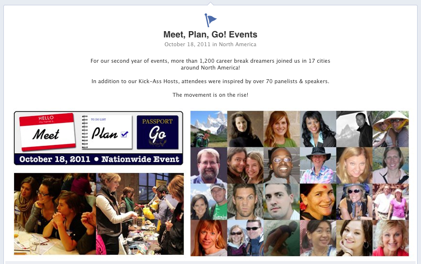 Meet, Plan, Go! Events