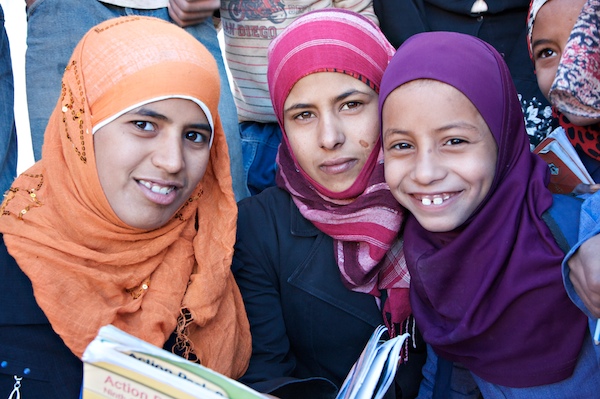 arabic shool kids