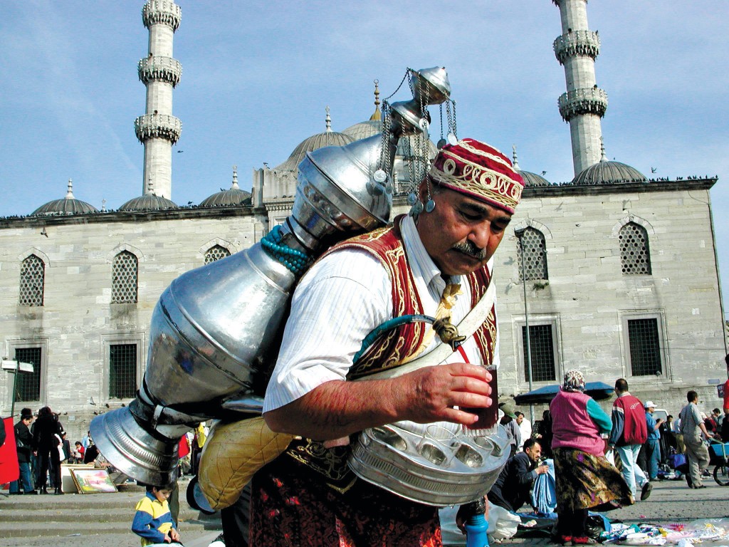 Istanbul Tea Vendor